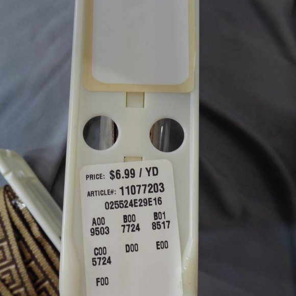 1-3/4" Greek Key Jacquard Woven Ribbon Trim 20+ yds - Picture 10 of 10